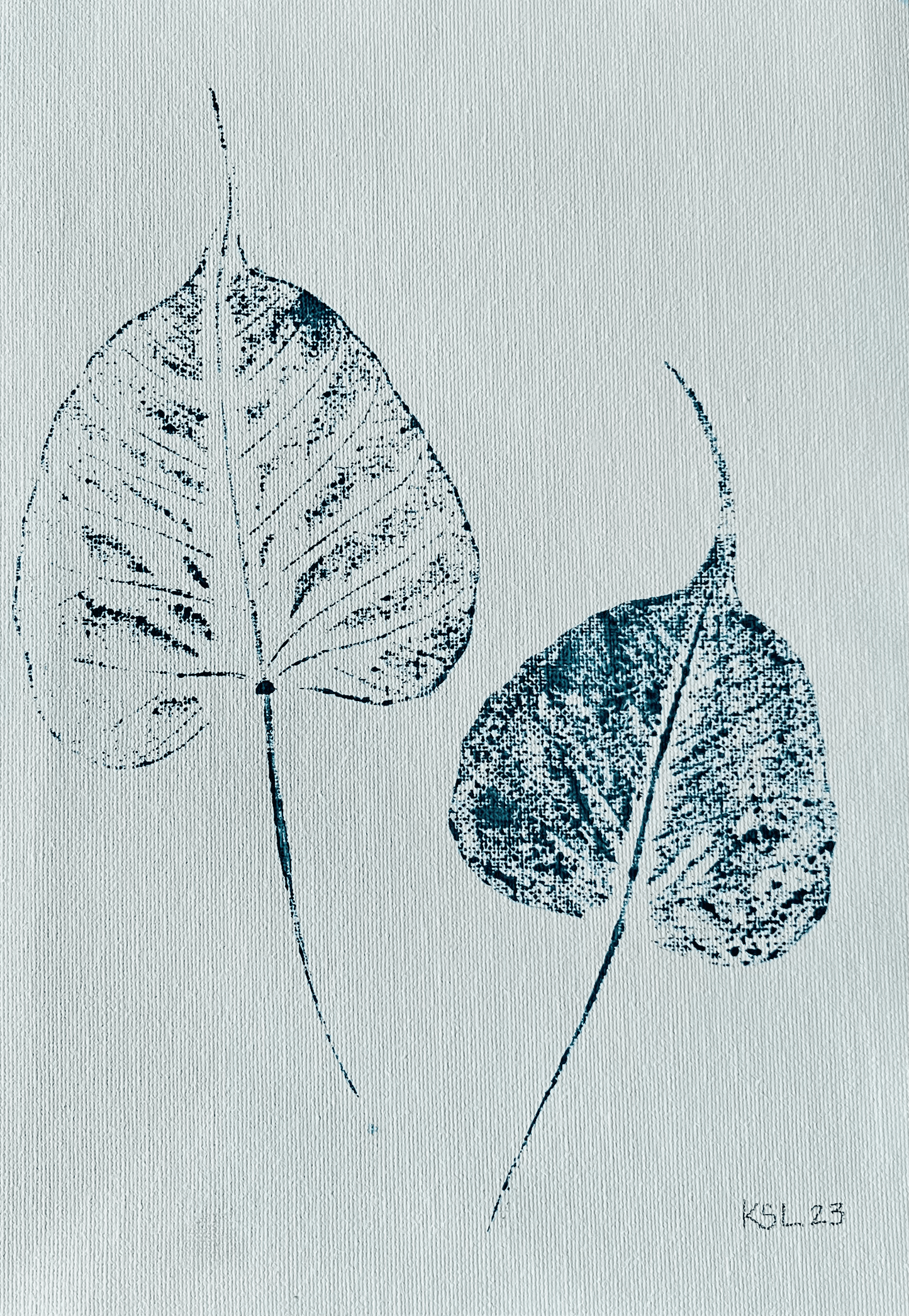 Kirsty Leishman - Bodhi Monoprint