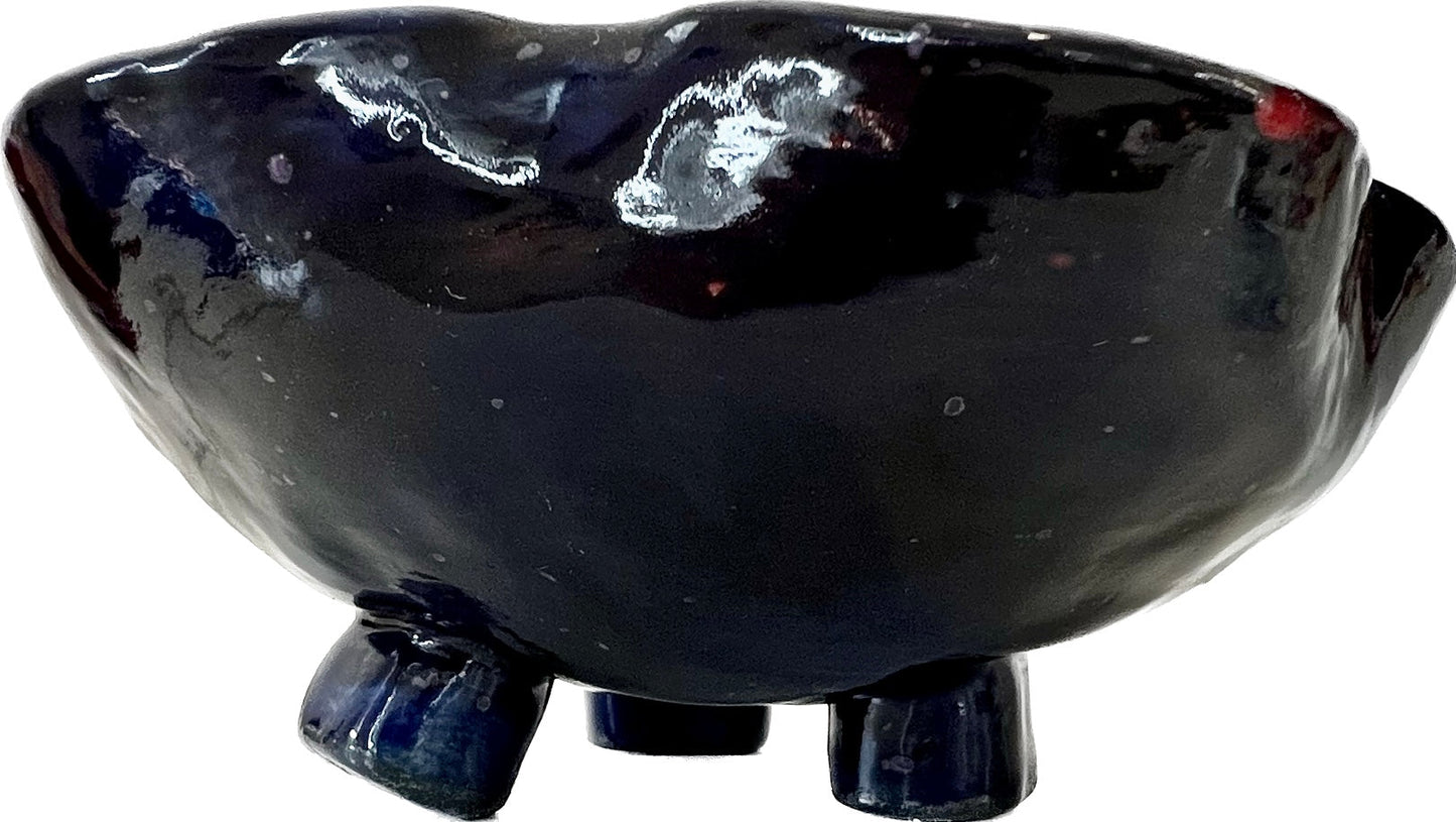 Alex Crombie - Blue Flower [Ceramic Bowl]